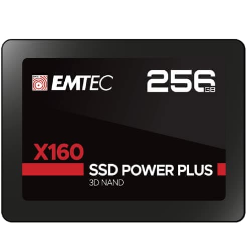Image of Emtec X160 2.5 Inch 256 GB Serial ATA III QLC 3D NAND ECSSD256GNX160