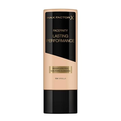 Image of Max Factor Lasting Performance Liquid Foundation, Vanilla, Full Coverage, Flawless and Radiant Finish, Lightweight Formula, Smudge Resistant, Non Pore-Clogging, Fragrance Free, 35ml