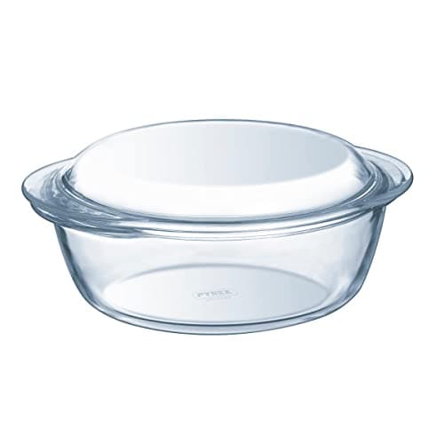 Image of Pyrex Round Casserole 1.3 L Classic, white