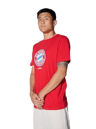 Image of FC Bayern München Essential Men's T-Shirt Red