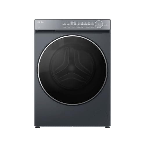 Image of Haier X Series 7 Washer Dryer, 10kg Wash, 6kg Dry, 1400 rpm, A-30 percent Wash Energy Class, Tested for 25 Years, Lint Removal System, 14 Programmes, Graphite, 55x60x85 cm - HWD100B14367GUUK