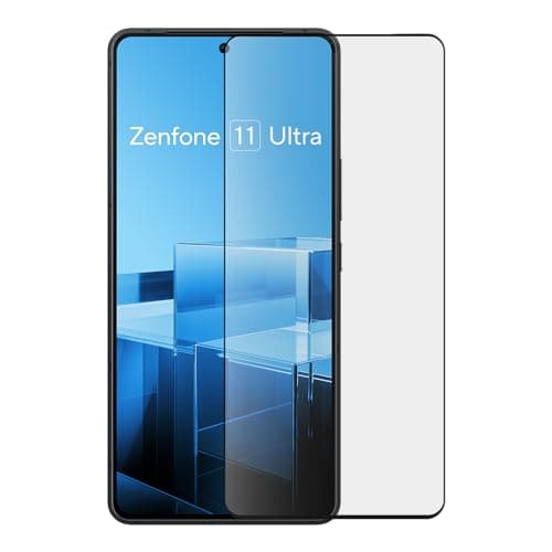 Image of ASUS Zenfone 11 Ultra Antibacterial Glass Screen Protector, Incredibly Slim 0.16 mm, Anti-Fingerprint, 9H Strong Hardness