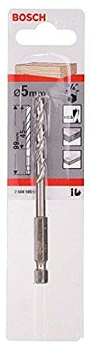 Image of Bosch 2608595521 1/4-Inch Hex Shank Brad Point Drill Bit