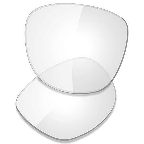 Image of Saucer Premium Replacement Lenses for Oakley Trillbe X OO9340 Sunglasses High Defense - HD Clear Non Polarized