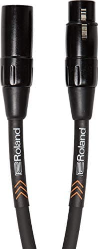 Image of ROLAND Black Series Balanced Microphone Cable, 50Ft /15M - Rmc-B50, 15 Meters