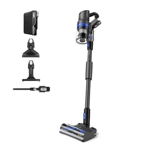 Image of Vax HomePro Detect Pet Cordless Stick Vacuum Cleaner, Powerful, Bagless Handheld, up to 45 Minutes Runtime, Home, Car, Pet Tool Attachments, Battery and Charger, 360W, 3.5kg, Graphite/Blue CLSV-HPTP