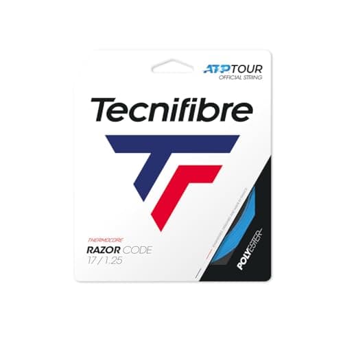 Image of Tecnifibre Razorcode Tennis String 1.25 Blue - 12m Set