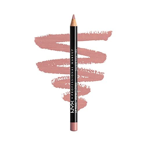 Image of NYX Professional Makeup Slim Lip Pencil, Creamy Long-Wearing Lip Liner to Prevent Bleeding, Buttery-Soft Precision Pencils for Defined Lips, Shade: 854 Pale Pink