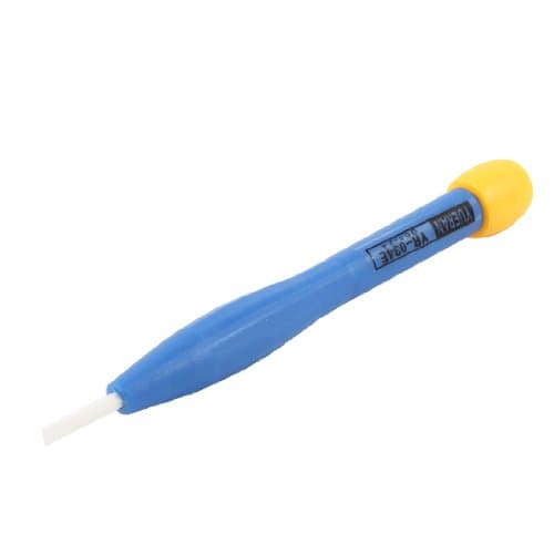 Image of Sourcingmap Aligner 2.4mm Slotted Head Screw Diver Screwdriver Yellow Blue