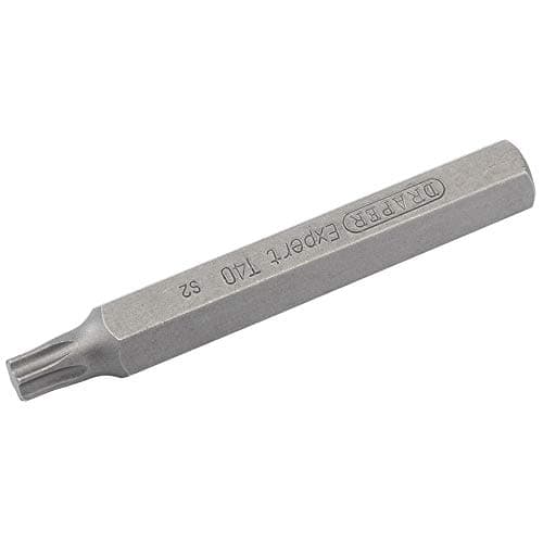 Image of Draper 33361 Expert Tx-Star T40 Insert Bit for Mechanic's Bit Sets, 75mm Length, 10mm