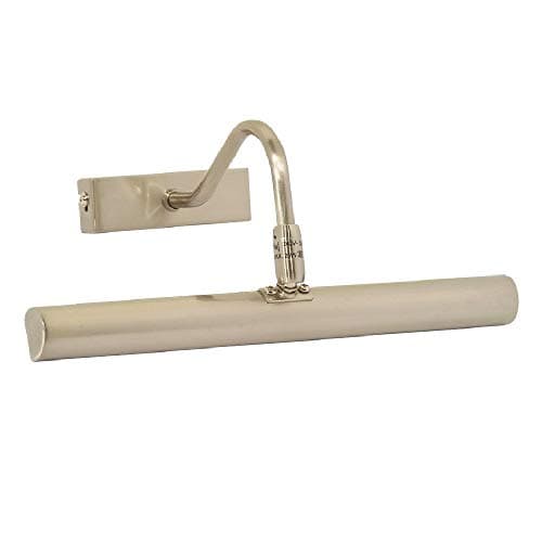 Image of Antique Chrome Vintage Retro Picture & Mirror Light | Adjustable Head | 285mm Width | Rectangular Back Plate | 2 x G9 Lamps Required (Not Included)