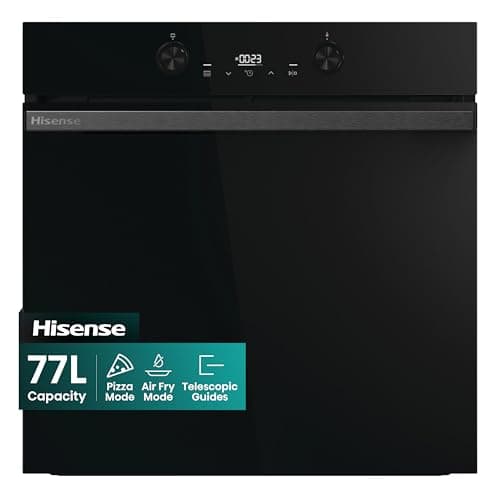 Image of Hisense Hi4 BlackLine BI64223ADBGUK Built In Electric Single Oven - Jet Black - A Rated
