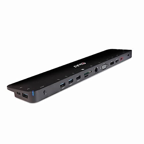 Image of Club 3D CSV-1565 USB Gen1 Type-C Triple Display DP1.4 Alt Mode Smart PD3.0 Charging Dock with 100 Watt Power Supply