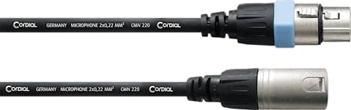 Image of Cordial Intro 5m XLR Female to XLR Male Microphone Cable