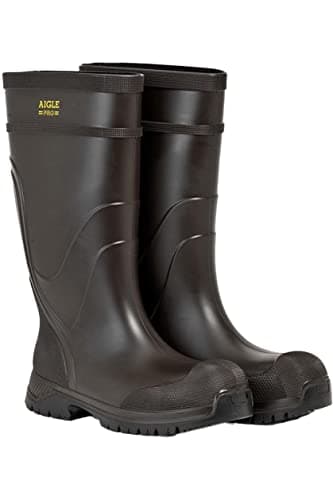 Image of Aigle Men's ARVALT S5 Construction Boot, BRUN, 10 UK