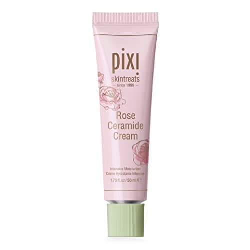 Image of Pixi Beauty Rose Ceramide Cream | Rose Infused Ceramide Moisturizer | Ultra Rich Cream For Radiant & Supple Skin | 1.70 Fl Oz/ 50ml