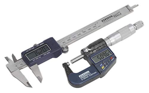 Image of Sealey Ak9637D Digital Measuring Set 2Pc