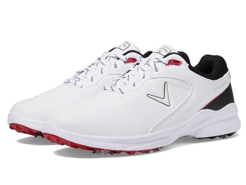 Image of Callaway Men's Solana TRX V3 Golf Shoe, White/Black, 8 UK