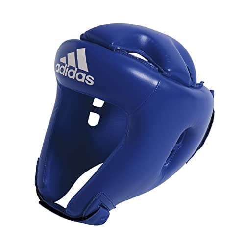 Image of Adidas Rookie Head Guard - Blue, Medium