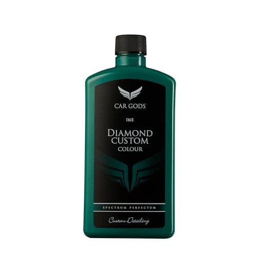 Image of Car Gods Iris Custom Color Dark Green 3-in-1 Polish Wax Colour Restorer & Scratch Remover 500ml - 16 Colours Available