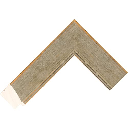 Image of Customisable Bezel for the Samsung Frame TV 2021 to 2025 (Slim Cushion White Gold, 32 inch)