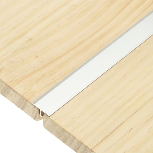 Image of sourcing map 3Pcs T-Molding Transition Strips, 9m x 15mm (L x W) Aluminium Alloy Floor Flat Divider Strip Vinyl Flooring Edging Trim for Floor Gaps Doorways, Matte Silver