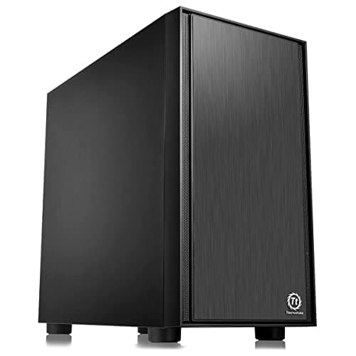 Image of Thermaltake Versa H17 Black SPCC Micro ATX Mini Tower Gaming Computer Case CA-1J1-00S1NN-00