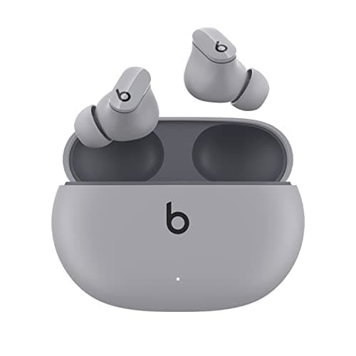 Image of Beats Studio Buds – True Wireless Noise Cancelling Earbuds – IPX4 rating, Sweat Resistant Earphones, Compatible with Apple & Android, Class 1 Bluetooth, Built-in Microphone – Moon Grey