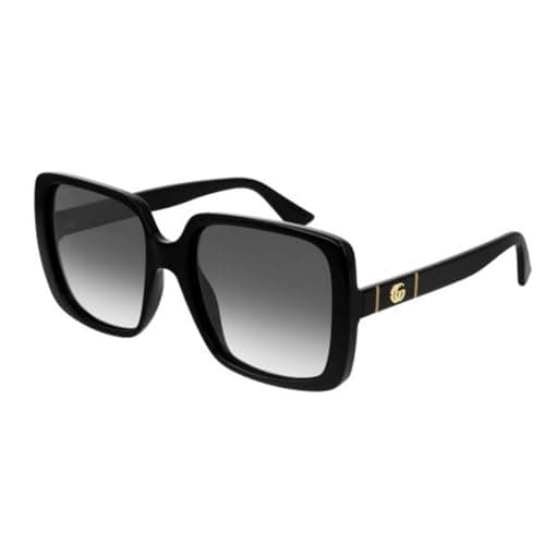 Image of GUCCI Unisex Adults’ GG0632S-001 56 Sunglass Woman Injection, Multicolour, 0