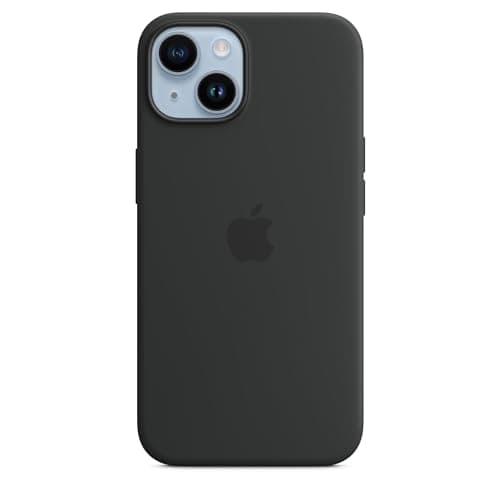 Image of Apple iPhone 14 Silicone Case with MagSafe - Midnight Blue