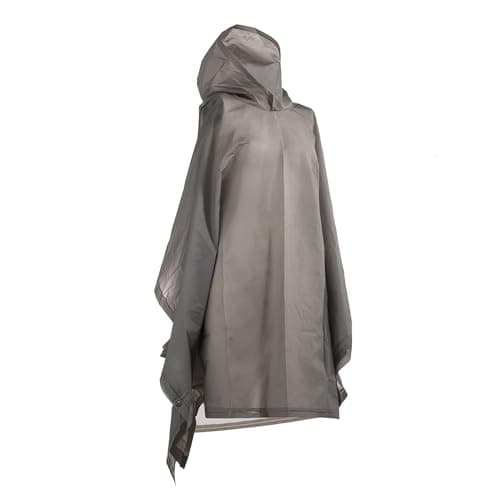 Image of Totes Women's Unisex Rain Poncho Belt, Smoke, One Size