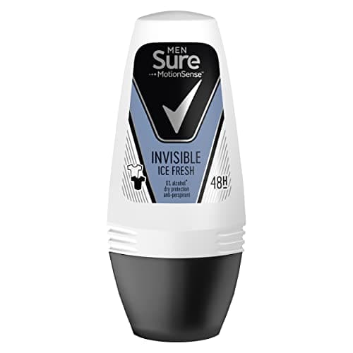 Image of Sure Invisible Ice Anti-perspirant Deodorant Roll-On 6 x 50 ml