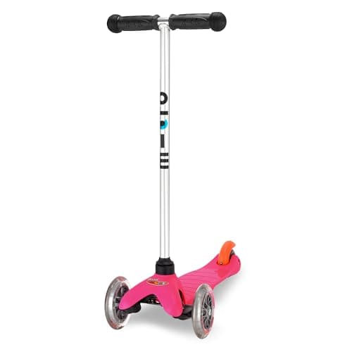 Image of Micro Scooters | Mini Micro Classic Children's Scooter | 3 Wheel Scooter | Lightweight | 2-5yrs | Boys & Girls | Pink