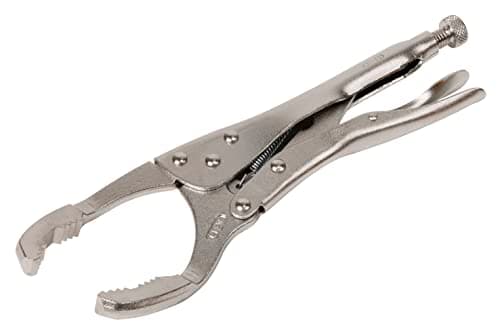 Image of Sealey Oil Filter Locking Plier Angled, 45-130mm - AK6423