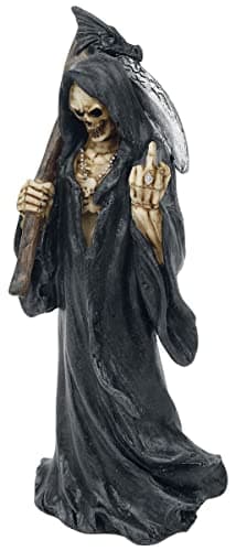 Image of Nemesis Now Death Wish 22cm Figurine, Resin, Black