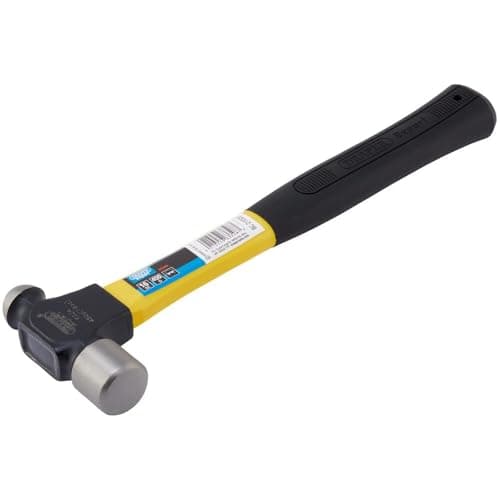 Image of Draper 63348 450 g (16-Ounce) Ball Pein Hammer with Fibreglass Shaft
