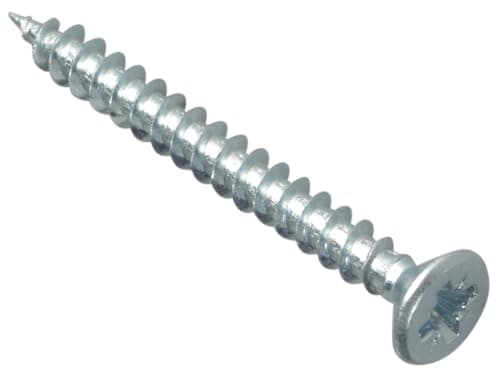 Image of Multi-Purpose Pozi Compatible Screw CSK ST ZP 4 x 40mm Box 200