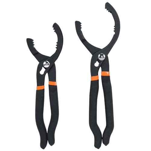 Image of CENWOTL 2psc 10'' 12'' Adjustable Oil Filter Wrench,Oil Filter Pliers,Oil Filter Removal Tool