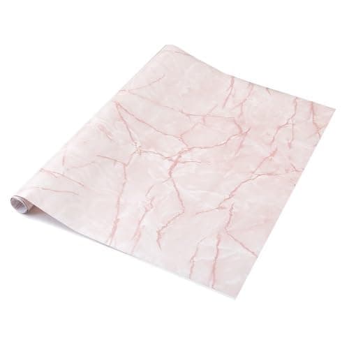 Image of Create Your World Self Adhesive Vinyl Wrap Film for Kitchen Worktops dc fix Marble Pink (67.5CM, 1M)