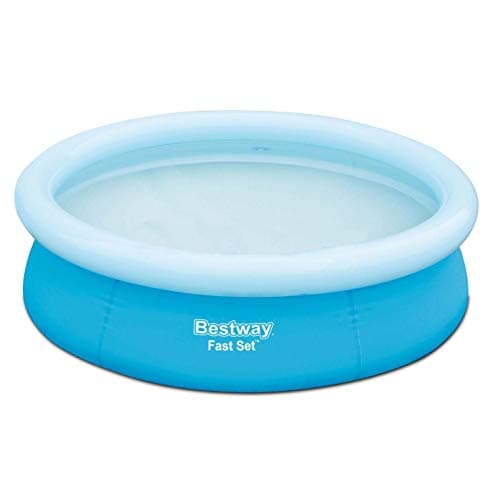 Image of Bestway 57252E 6ft x 20in Round Inflatable Above Ground Kids Swimming Pool, Blue