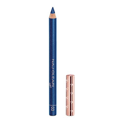 Image of NAJ-OLEARI Deep Eye Kajal Pencil Eyes Make-up Face 03 Blue Hydrangea Pearly