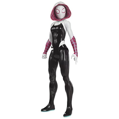 Image of Spider-Man Marvel Spider-Gwen Toy, 12-Inch-Scale Across the Spider-Verse Figure, Toys for Kids Ages 4 and Up