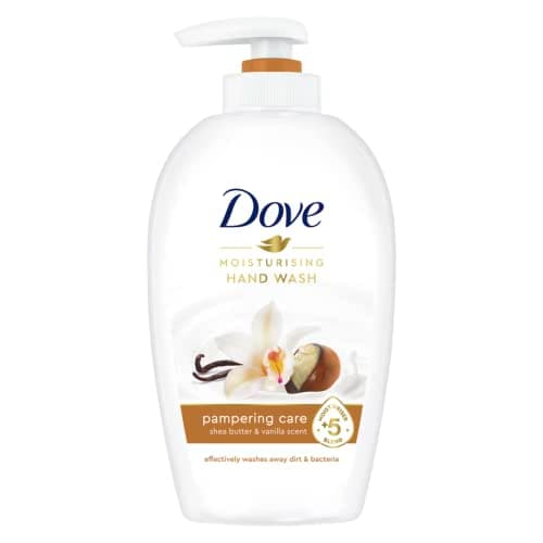 Image of Dove Liquid Shea Butter Handwash, Vanilla, 250 millilitre