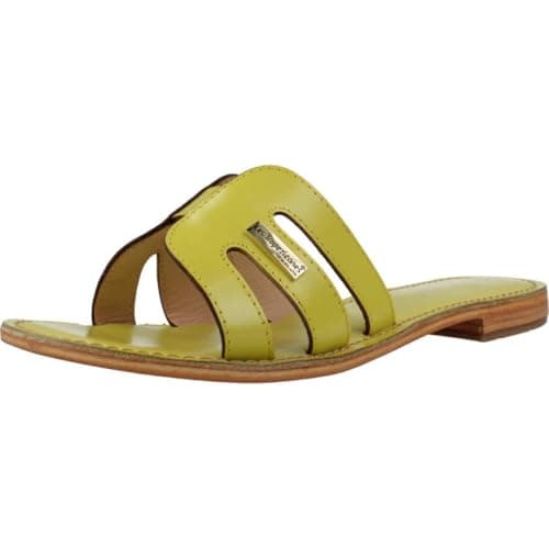 Image of Les Tropéziennes par M. Belarbi Women's Damia Sandal, Yellow-Green, 5 UK