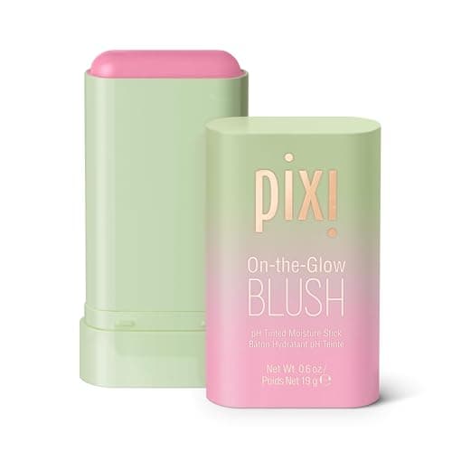Image of Pixi On-the-Glow Blush Stick in CheekTone, pH Reactive Hydrating Tinted Moisture Stick for Cheeks and Lips with Ginseng, Aloe Vera and Fruit Extracts, Twist-Up Design, Paraben-Free, 19g / 0.6 oz