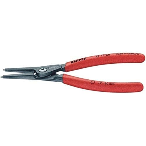 Image of Knipex 75088 140mm External Straight Tip Circlip Pliers 3-10mm Capacity