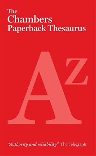 Image of The Chambers Paperback Thesaurus
