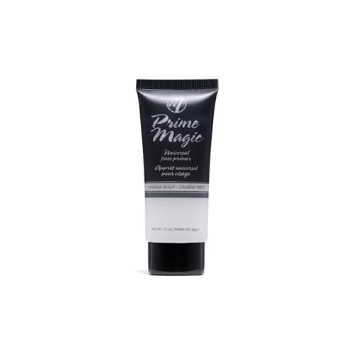 Image of W7 Prime Magic Face Primer - Clear Makeup Base Priming Formula For Flawless Skin - Vegan Makeup