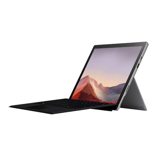 Image of Microsoft Surface Pro 7 Touchscreen Laptop, 12.3 Inch (2736 x 1824), Intel Core i3-1005G1, 4GB RAM, 128GB SSD, Silver, Japanese QWERTY Keyboard, Windows 11 Pro (Refurbished)