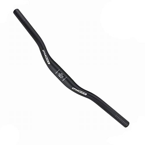 Image of UPANBIKE MTB Mountain Bike Bicycle Short Kids Handlebar φ31.8mm*440mm/520mm Riser Bar(440mm,Black)